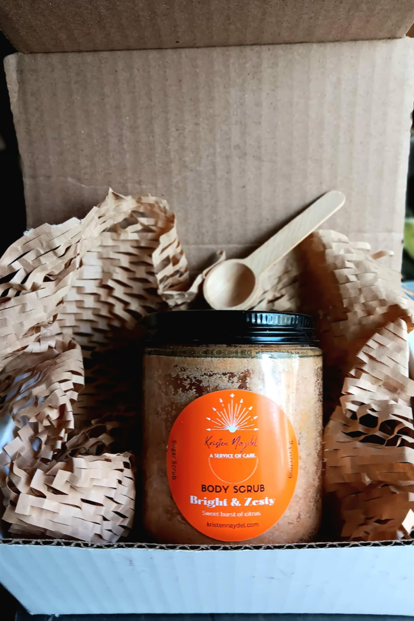 Bright and Zesty Body Scrub